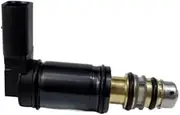 ATATHXHQay Auto AC Compressor Control Valve Compatible for BMW Compatible for VW Compatible for Audi A6 A4 Q5 2.0T 2.4 Compatible for Skoda PXE16 7SE 6SE 5SE(Black)