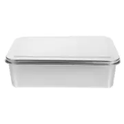 Baking Pan for Kitchen Metal Pie Pans Square Cake Bread with Lid