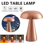 Portable LED Mushroom Table Lamp Touch Bar KTV Desk Night Light USB Rechargeable