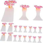 LALADEFIEE Toe Separators for Women for Pedicures 3 Pack of 24 Silicone Nail Art Tools Comfortable Toe Separation for Nail Polish Application