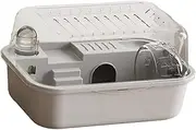Hamster Habitat Large Hamster Cage Small Animal Cage House for Guinea Pigs Rats Mice Bunny, Grey