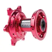 Tusk Impact Motorcycle Hub - Front Red For Husqvarna TC 150 Heritage (Fuel