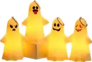 Halloween Ghost Night Light, Cute LED Lamp Home Decoration Gifts Party Hanging