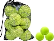 Hellery 10Pcs Tennis Balls Training Balls Exercise Workout 6.7cm Diameter for Beginner for Racquet Sports Entertainment Beginners