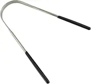 Tongue Scraper, Mouth Health, Tongue Cleaner and Bad Breath Dental Hygiene Easy to Use and Clean,Black