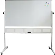 RAPIDLINE Mobile Double Sided Whiteboard W1500mm x D15mm x H1200mm