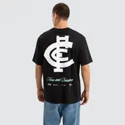 [Nena and Pasadena AFL] Carlton Blues AFL Season Tee Jet Black