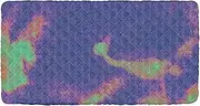 Tie-dye Travel Toddler Bed Sheet Waterproof Cot Sheet for Collapsible Toddler Bed for Children Baby Sleeping 50'' x 25'' (Sheet,Bed Not Included)