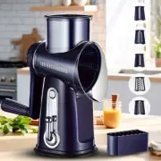 Kitchen Grater Vegetable Food Rotary Drum Grater Chopper Slicer CUTOnion Chopper
