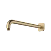 Caroma Brushed Brass Luna Right Angle Shower Arm