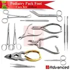 Podiatry Pack Toenail Care Set Nipper Cutter Scissors Chiropodist Surgery Tools