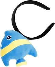 [Totority] Cartoon Fish Headband Stylish Tropical Animal Headband Photo Prop for Family Events