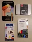 ~NEW~ Lot Colored Pencils, Pastels, Cold Press Paper - Prismacolor, Staedtler..