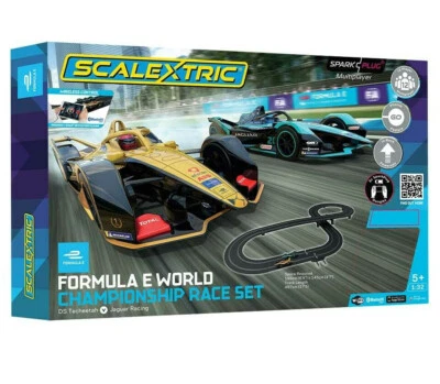 Scalextric Set Formula E Championship Race 1:32 Scale Analogue C1423M New Boxed