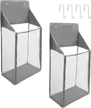 2Pcs Clothes Hamper,Laundry Hamper,Dirty Cloth Hamper,Hanging Laundry Basket,Over Door Laundry Hamper,Foldable Door Hanging Laundry Basket for Dirty Cloth Toy Towel