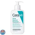 CeraVe Acne Treatment Face Wash, Salicylic Acid Cleanser with Purifying Clay,