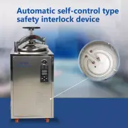 50L LCD Dental Autoclave Steam Sterilizer Medical Sterilization Lab Equipment
