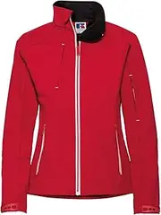[Russell] Women/Ladies Bionic Softshell Jacket (UK Size: 3XL) (Classic Red)