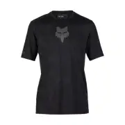 Fox Racing MTB Ranger Tru Dri Mens Short Sleeve Jerseys-Black-2X-Large