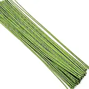 200 Counts Floral Wire, 14 Gauge, 40CM x 2MM (Inner Wire 18 Gauge), Iron, WIRE