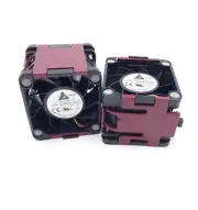 Lot of 2 Delta FFR0612DHE DC Brushless Fan 12VDC 3.3A 65.55mm x 60mm x 50mm