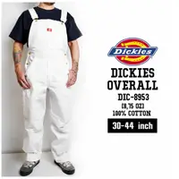 在飛比找蝦皮商城精選優惠-售完即絕 Dickies 吊帶褲 8953 白色 連身裝 男