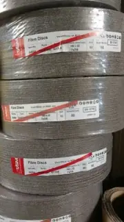 VSM KF708 7" x 7/8 Resin Fiber Sanding/Grinding Discs 60 Grit, Qty. 350