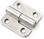 Door Hinges,Butt Door Hinge,Steel Hinge,Butt Hinges for Internal Doors,1.5 Inch Long Left/Right Side Stainless Steel Self-Closing Corner Spring Draw Door Hinge
