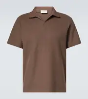 [Frame] Frame Cotton polo shirt AU 87 brown