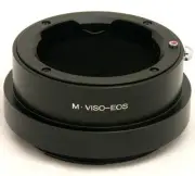 Leica M Viso Vizo Flex Lens Canon Eos/Ef Mount Adapter 1D X Mark Iii 5D 6D 90D