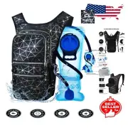 Stylish 20L Hydration Backpack with 2L Bladder – Perfect for Festivals & Hiking