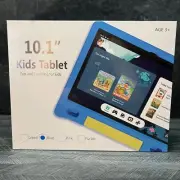NEW NOBKLEN Kids 64GB Tablet 10.1" Dual Band WiFi Android 13 Quad-Core 4GB RAM