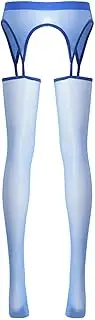 [GRRKDFQ] Women'S Erotic Teddies & Bodysuits Pantyhose Open Crotch Stockings See-Through Lingerie