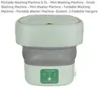 Portable Washing Machine -6.5L MINI WASHING MACHINE