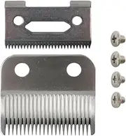 Weistiy Replacement Blade and 2 Types of Blade Screws Fit for Wahl Clipper Blades