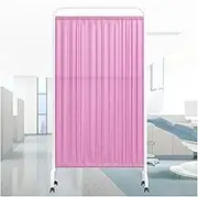 Single Panels Privacy Screens,6ft Tall Fence Room Seperating Divider,Temporary Standing Door Partition for Ward Lobby Beauty Salon Office(Color 3,3-Panel)