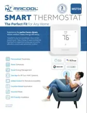 MRCOOL Wifi Smart Thermostat Dual Fuel for Ducted Heat Pumps-White (MST04)