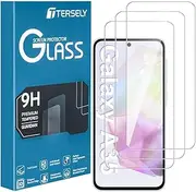 [3-Pack] T Tersely 9H Tempered Glass Screen Protector for Samsung Galaxy A35 5G, Case Friendly, Ultra-clear, Shatterproof Anti-Scratch Film Screen Protector