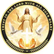 Trust in The Lord Christian Challenge Coin Proverbs 3:5-6 Inspirational Pocket Token
