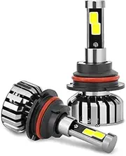 XYWHPGV 80W 9004 LED Headlight Kit 6000K 4000LM COB LED Bulbs for Headlight Replacement (Set of 2)(da909 b2835 8a2d1 f0d6f a0f04 72a71