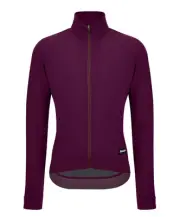 MEN'S RTR Winter Cycling Jacket Size Large in Burgundy by Santini