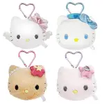 小禮堂 SANRIO 三麗鷗 HELLO KITTY 愛心扣環玩偶隨身鏡 (90 S系列)