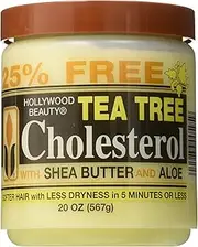 Tea Tree Cholesterol with Shea Butter & Aloe, 20 Ounce