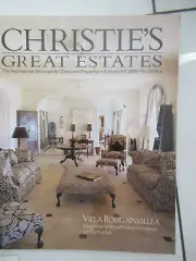 Christie's Great Estates Fall 1996 218 pgs MINT- Only copy on ebay!