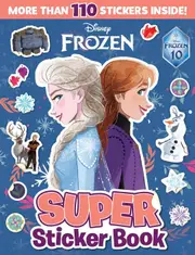 Frozen 10th Anniversary: Super Sticker Book (Disney)
