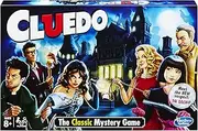 CLUEDO Classic - Murder Mystery Game - 2 to 6 Players - Six Suspects, Countless Combinations, But Only One Answer - Play the Detective - Family Board Games and Toys for Kids - Boys and Girls Ages 8+