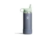 Hydro Flask Hydration Kids Bottle Wide Mouth With Straw Lid 18oz/532ml - Koala