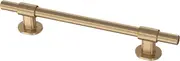 Franklin Brass Adjusta-Pull Bar (5-Pack) Adjustable Cabinet Handles 1-3/8" to 6-5/16" Hole to Hole Champagne Bronze Kitchen Cabinet Pulls Hardware Dresser Gold Drawer Pulls P44365-CZ-B