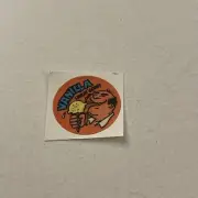 Vintage Scratch N Sniff Vanilla Sticker G5