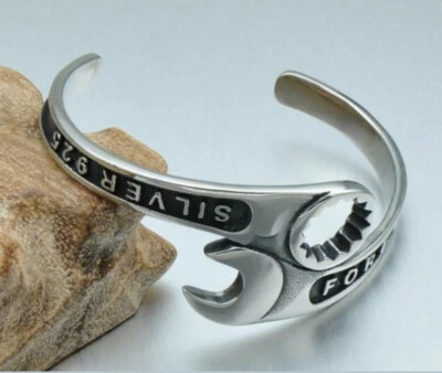 Fashion Wrench Bracelet Cuff Bangles Forever Bracelets Jewelry Titanium New Gift